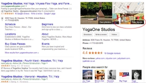 Your Business View tour will appear in Google search results